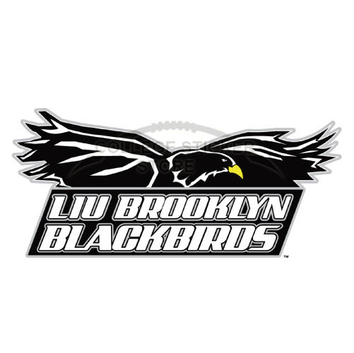 Design LIU Brooklyn Blackbirds Iron-on Transfers (Wall Stickers)NO.4801
